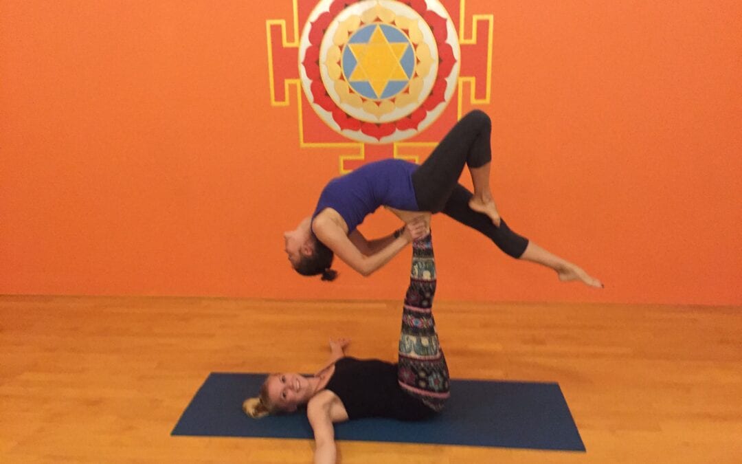 Acro Yoga, not your average yoga class